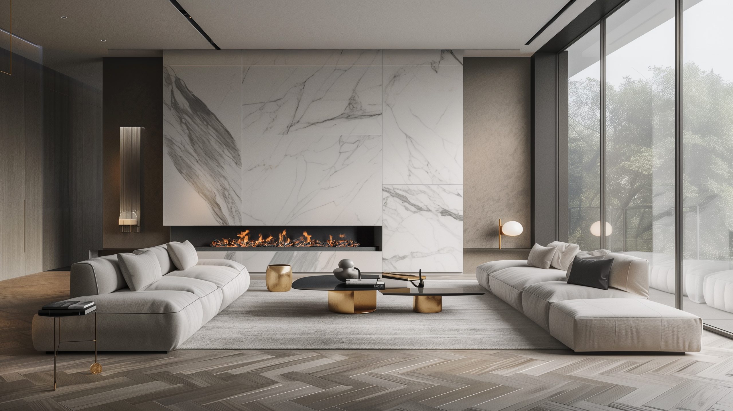 interior living room in london